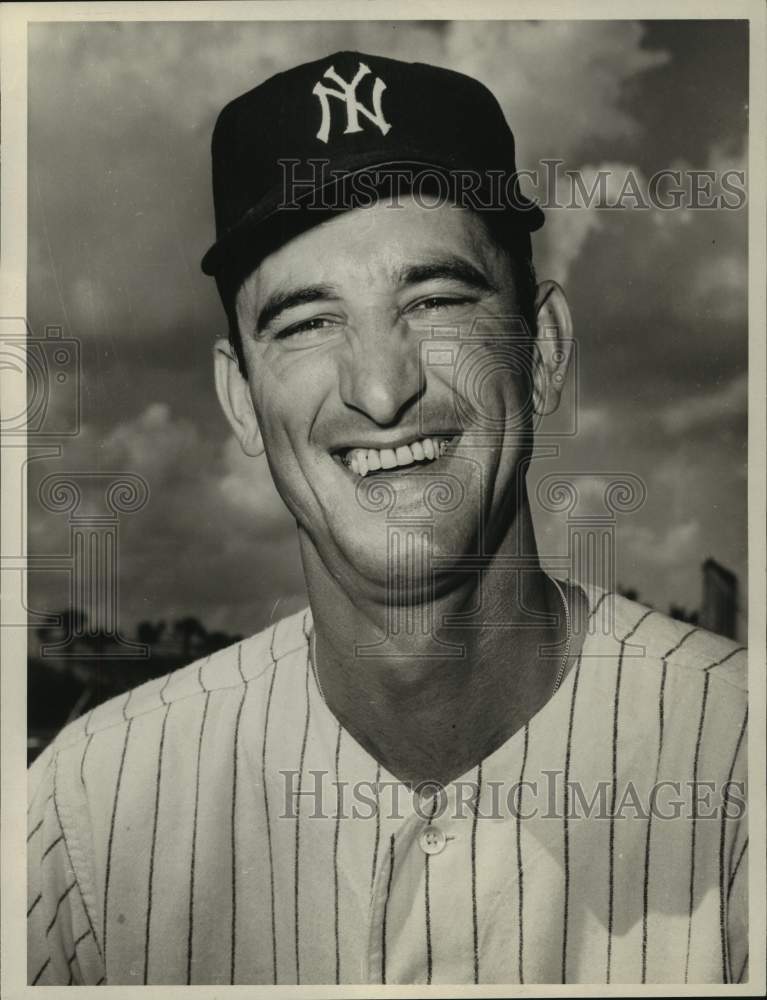 1970 Press Photo New York Yankees baseball player Steve Hamilton - nos14814- Historic Images