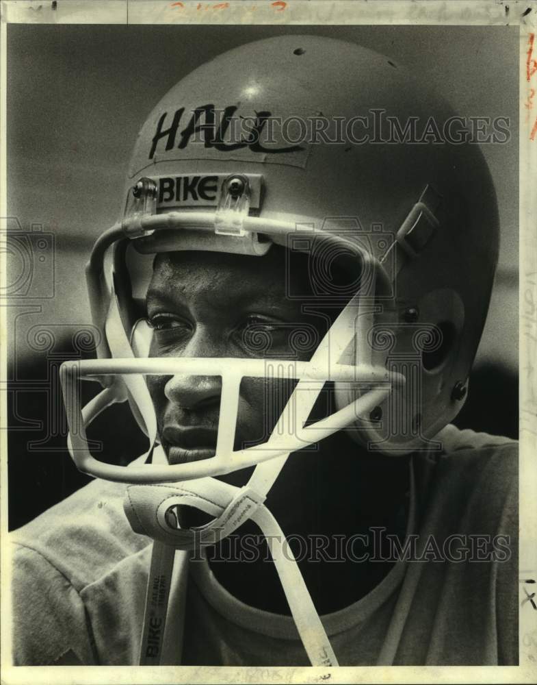 1980 Press Photo Tulane college football quarterback Nickie Hall - nos14817- Historic Images