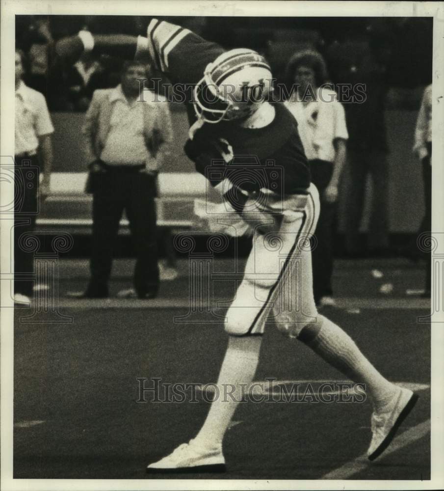 1978 Press Photo Tulane college football player Nickie Hall- Historic Images