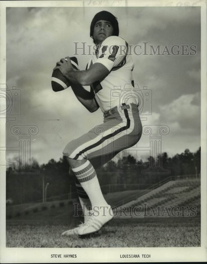 1974 Press Photo Louisiana Tech college football player Steve Haynes - nos14992- Historic Images