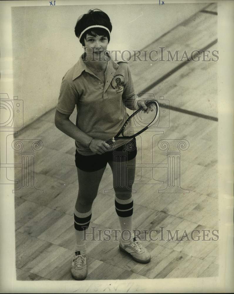 1978 Press Photo Racquetball player Renee Hebert - nos15023- Historic Images