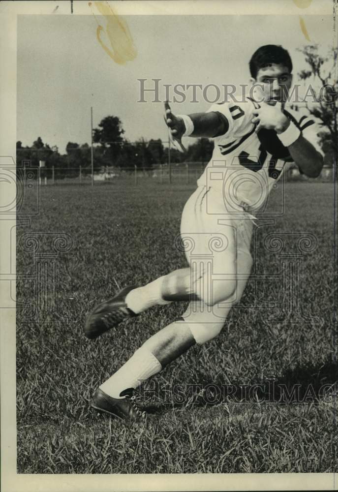 1967 Press Photo East Jefferson High football player Alan Graham - nos15061- Historic Images