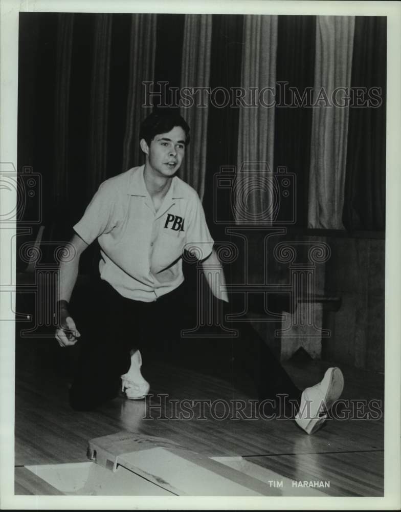 1970 Press Photo Bowler Tim Harahan - nos15346- Historic Images