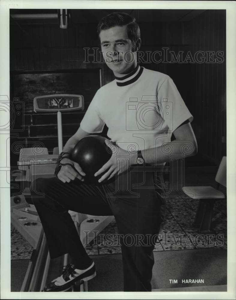 1970 Press Photo Pro bowler Tim Harahan - nos15347- Historic Images