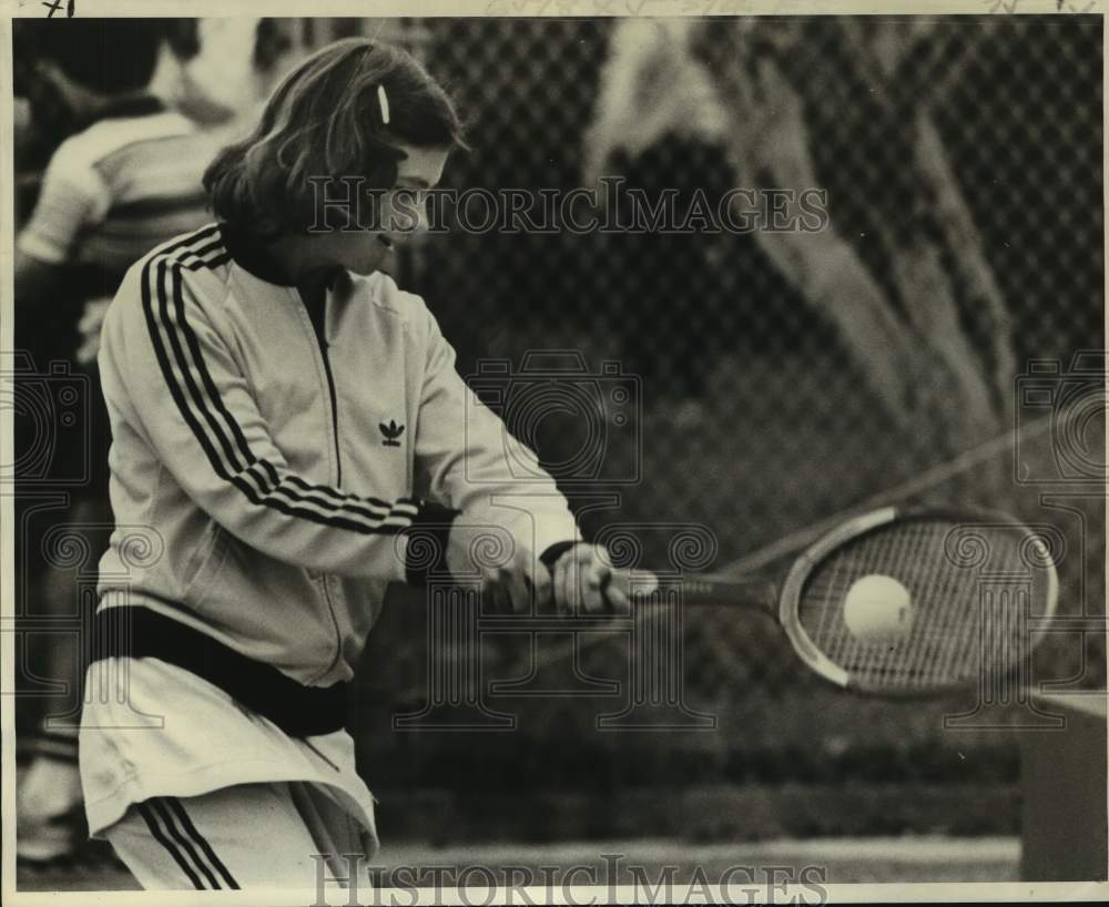 1977 Press Photo Tennis player Patty Harrison - nos15590- Historic Images