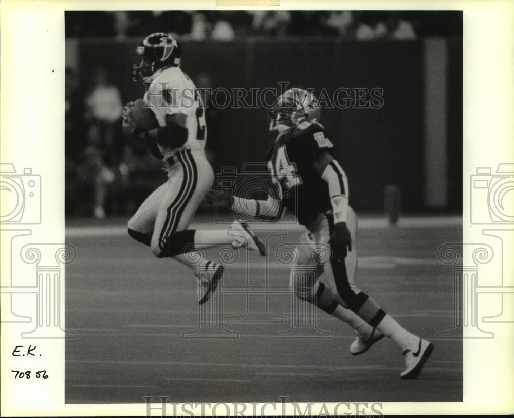 1990 Press Photo New Orleans Saints Craig Heyward in Action - nos15596- Historic Images