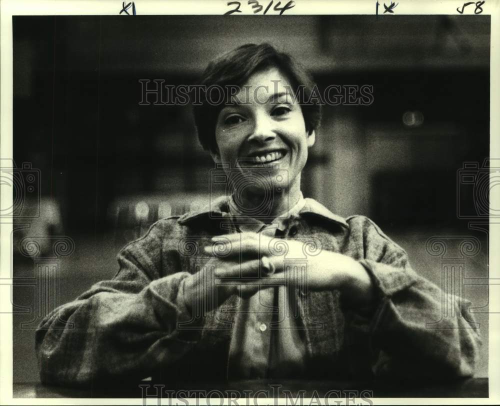 1978 Press Photo Gymnastics Coach Muriel Grossfeld - nos15734- Historic Images