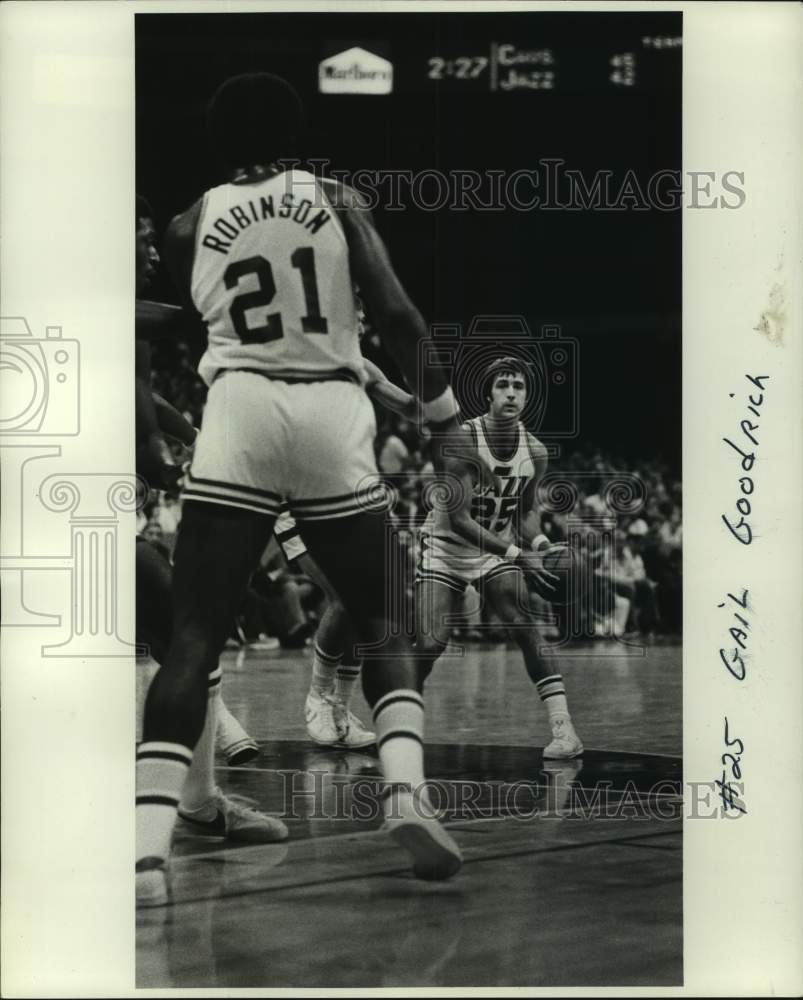 1978 Press Photo New Orleans Jazz basketball player Gail Goodrich - nos15889- Historic Images