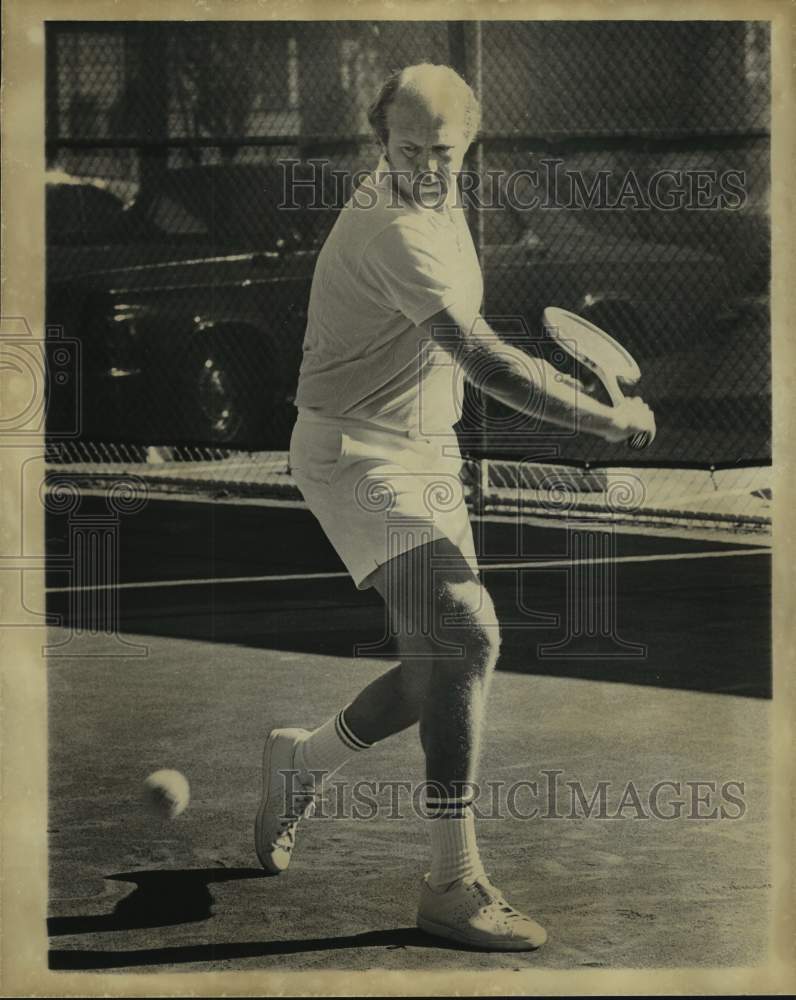 1974 Press Photo Tennis player Ron Holmberg - nos16004- Historic Images