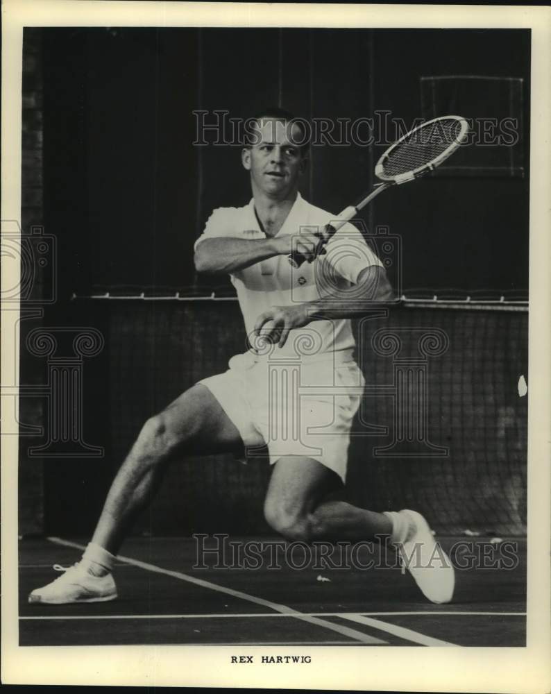 Press Photo Australian tennis player Rex Hartwig- Historic Images