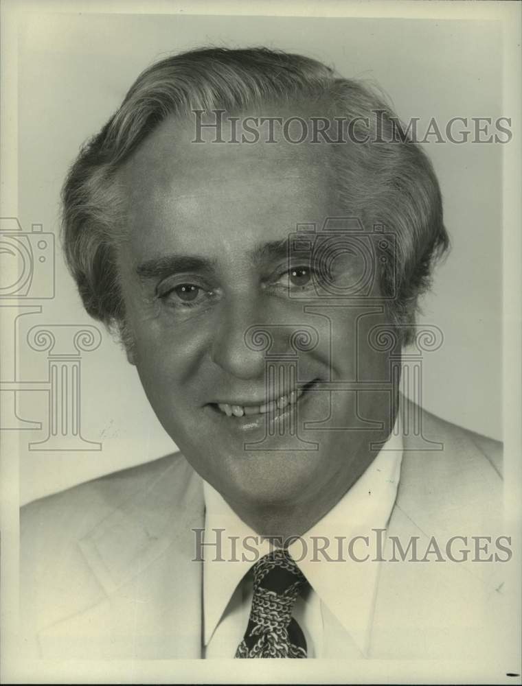 1979 Press Photo CBS Sports broadcaster Curt Gowdy - nos16067- Historic Images