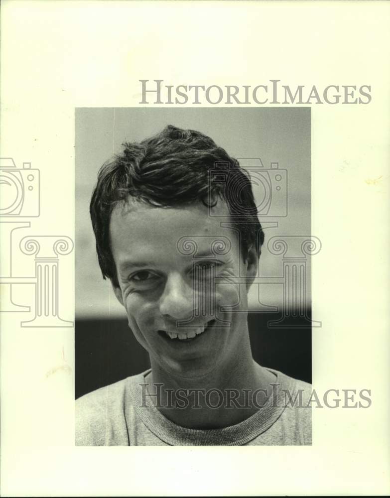 1984 Press Photo New Orleans Breakers football player John Howell - nos16206- Historic Images