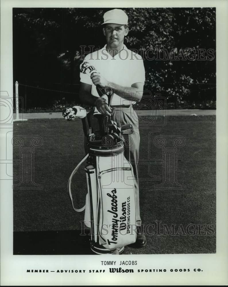 1967 Press Photo Golfer Tommy Jacobs - nos16332- Historic Images