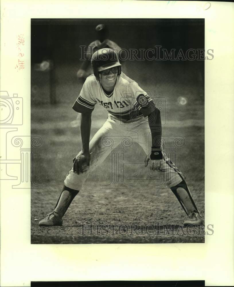 1980 Press Photo American Legion Post 131 baseball player Robert Jackson- Historic Images