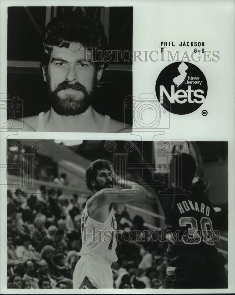 1979 Press Photo New Jersey Nets Basketball Player Phil Jackson - nos16428- Historic Images