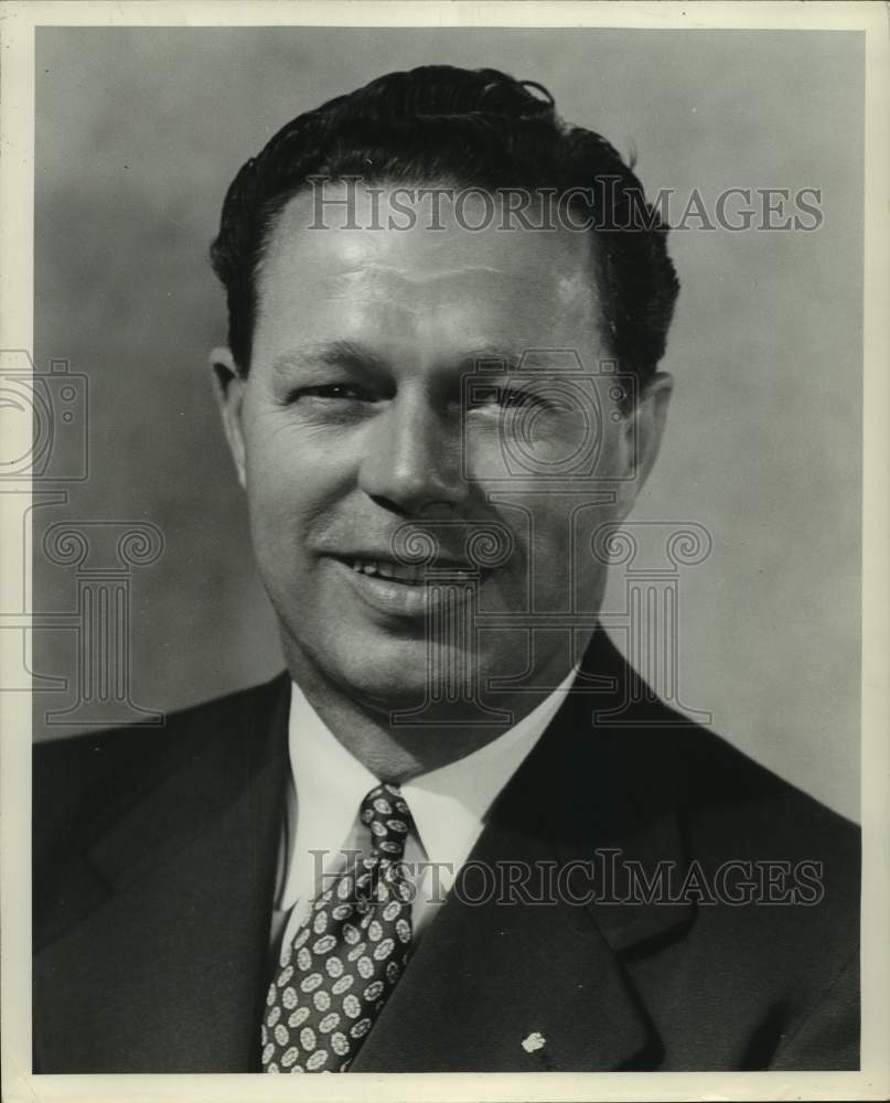 Press Photo Purdue Football Coach Stuart K. Holcomb - nos16479- Historic Images