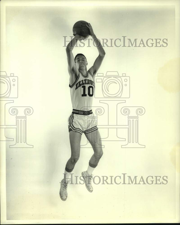 1969 Press Photo Illinois college basketball player Rick Howat ...