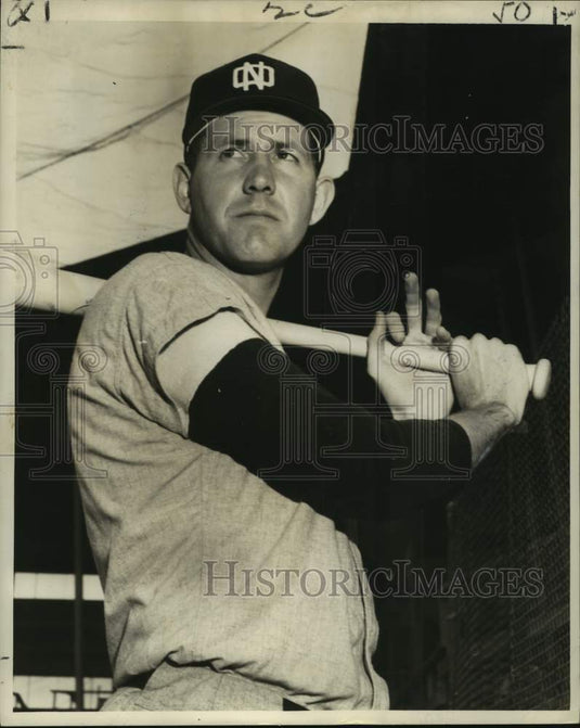 1967 Press Photo New Orleans baseball player Cob Jarvis - nos16534- Historic Images