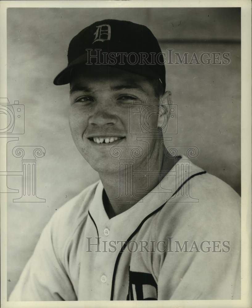 Press Photo Detroit Tigers baseball player Frank House Jr. - nos16617- Historic Images