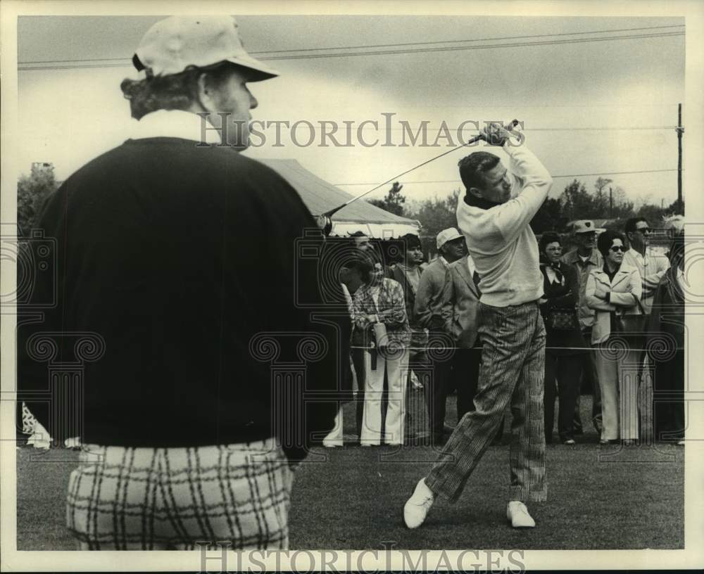 1973 Press Photo Golfer Colonel George Hall - nos16658- Historic Images