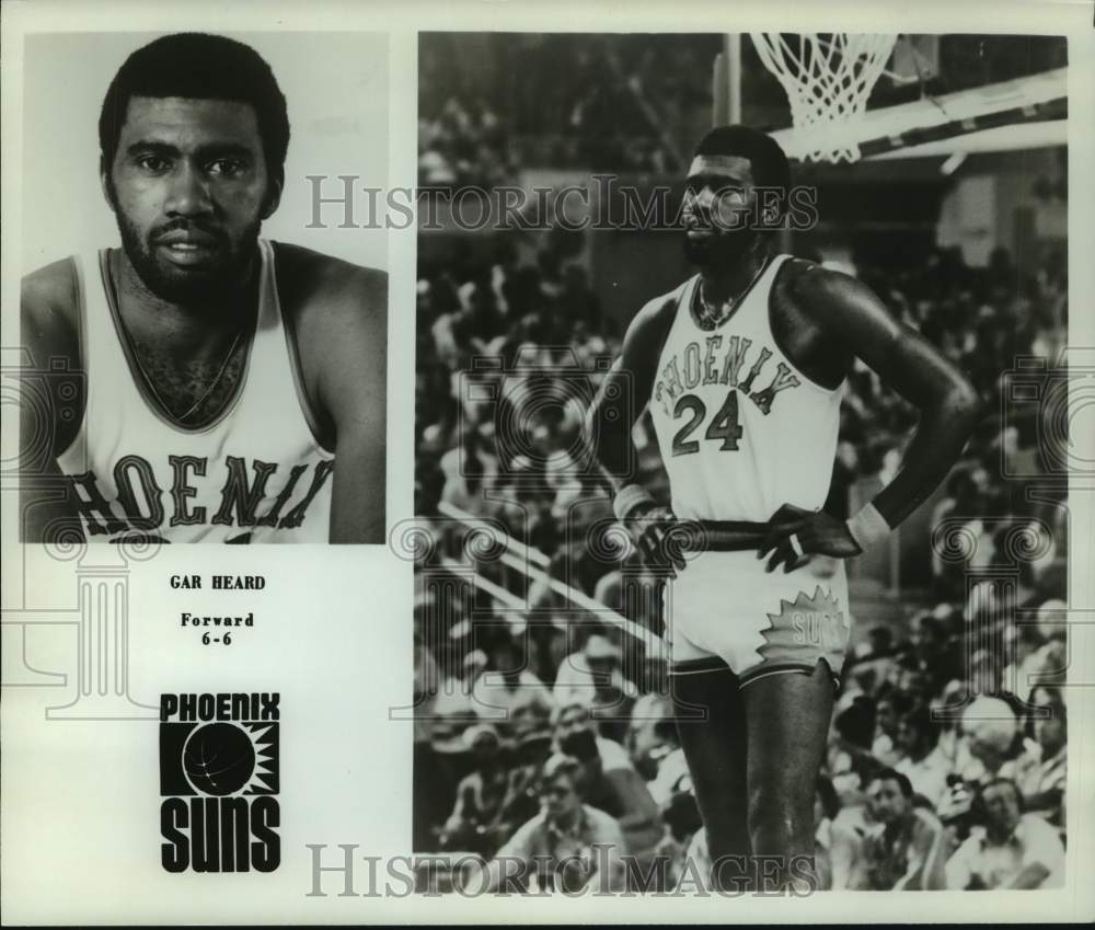 1978 Press Photo Phoenix Suns basketball player Gar Heard- Historic Images