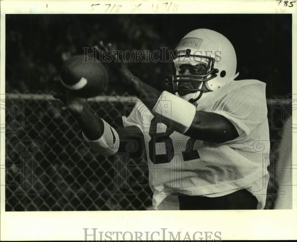 1981 Press Photo Tulane college football player Rodney Holman - nos16781- Historic Images