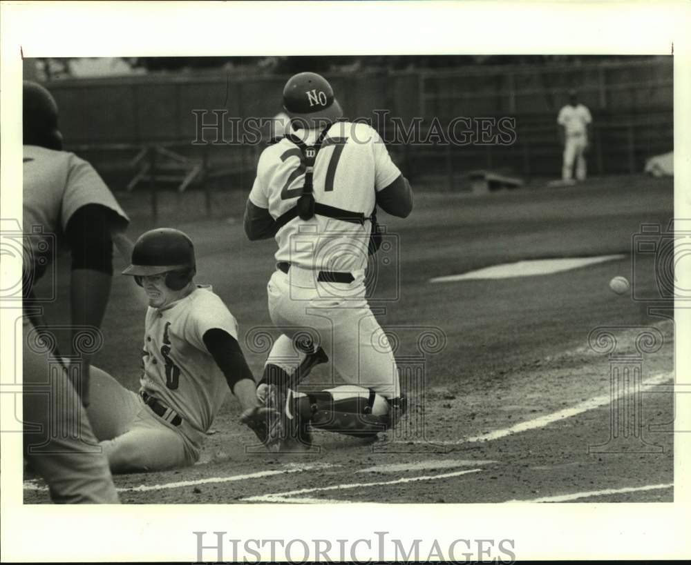 1988 Press Photo Arkansas State and New Orleans play college baseball- Historic Images