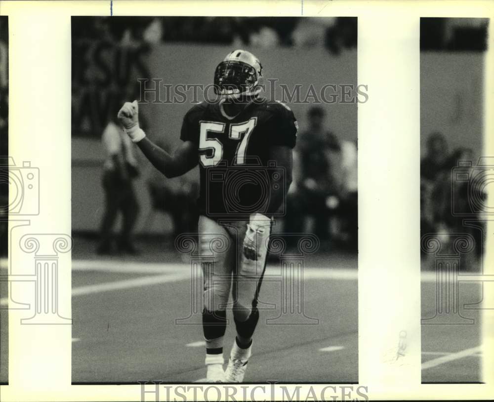 1994 Press Photo New Orleans Saints football player Rickey Jackson - nos17056- Historic Images