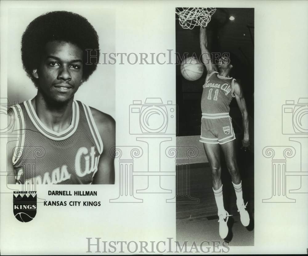 1979 Press Photo Kansas City Kings basketball player Darnell Hillman - nos17220- Historic Images