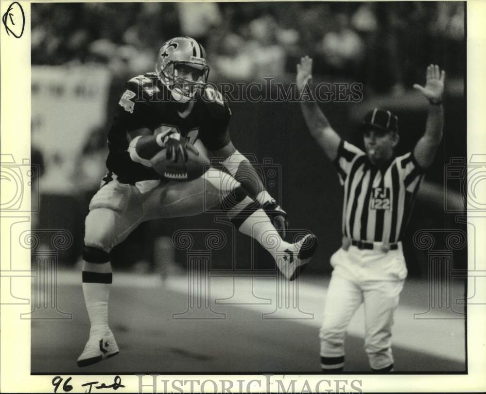 1989 Press Photo New Orleans Saints football player Dalton Hilliard - nos17226- Historic Images