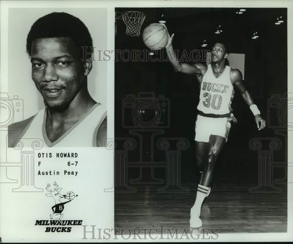 1979 Press Photo Milwaukee Bucks basketball player Otis Howard - nos17240- Historic Images