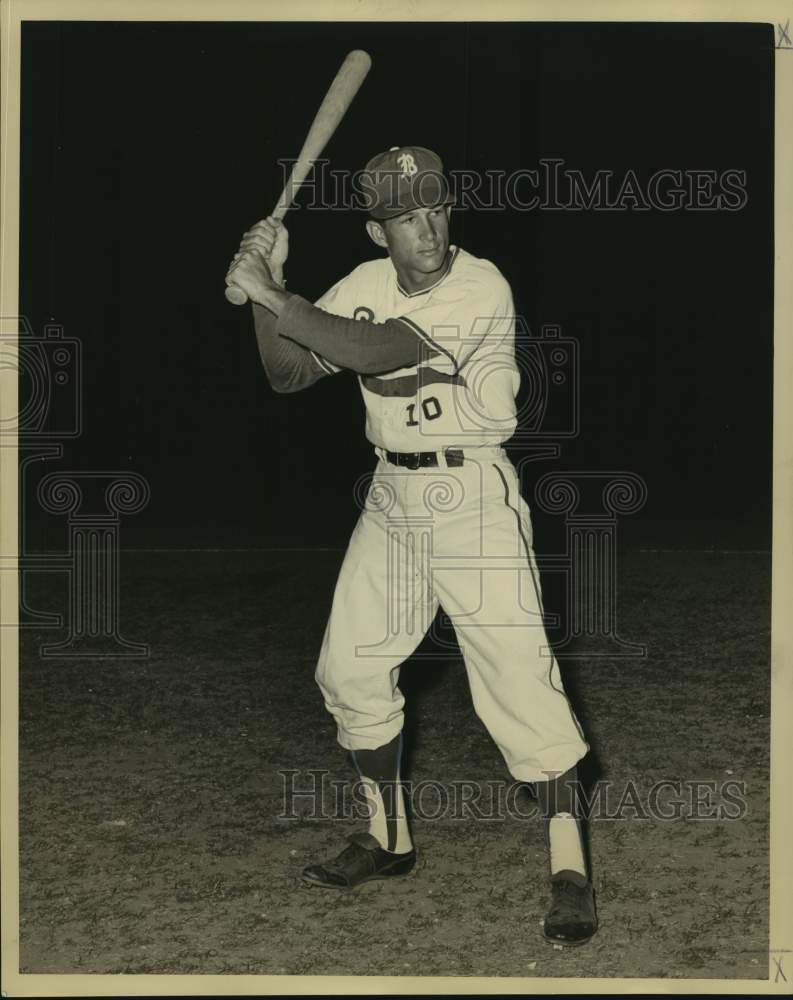 1967 Press Photo Baseball player Bradley Hernandez of St. Bernard Parish- Historic Images