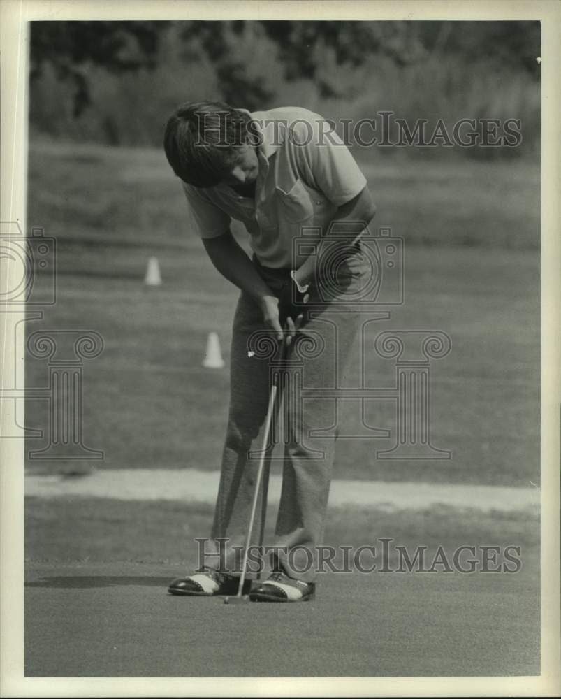 1978 Press Photo Golfer Mike Jones - nos17464- Historic Images