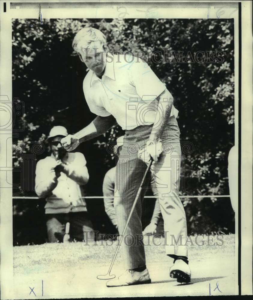 1970 Press Photo Golfer Grier Jones plays the Cleveland Open - nos17485- Historic Images