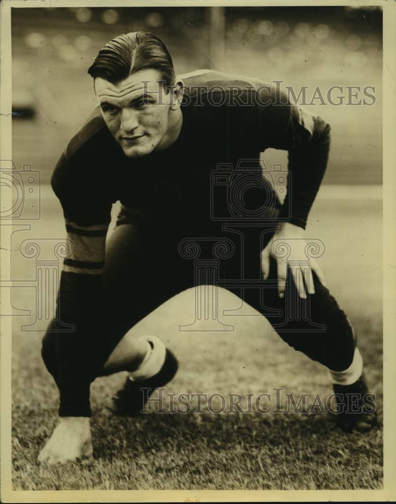 1967 Press Photo Football player Henry Kaach - nos17519- Historic Images