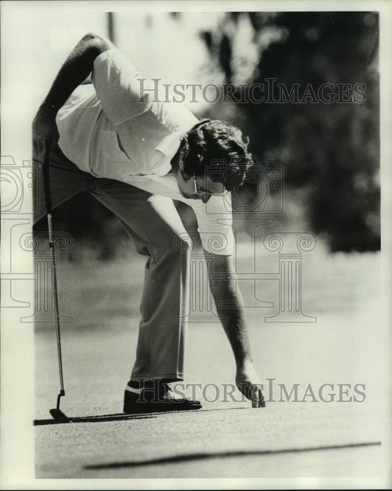 1976 Press Photo Golfer Marty Kaser - nos17554- Historic Images