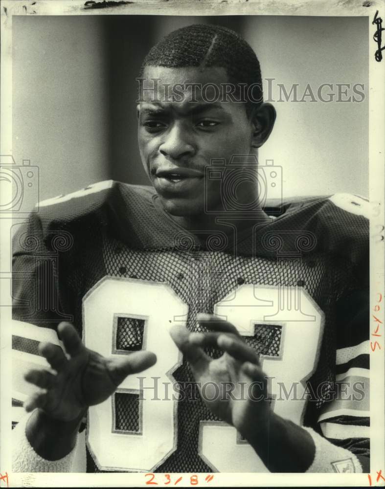 1982 Press Photo Football player Robert Griffin - nos17681- Historic Images