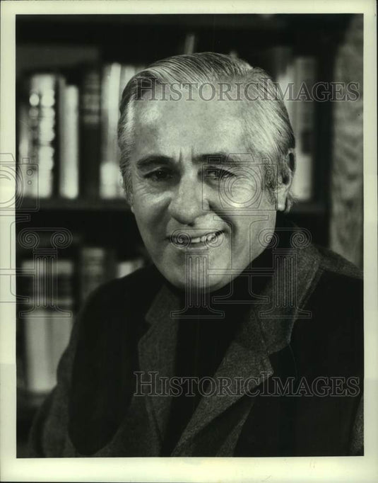1978 Press Photo ABC Sports Olympics broadcaster Curt Gowdy - nos17759- Historic Images