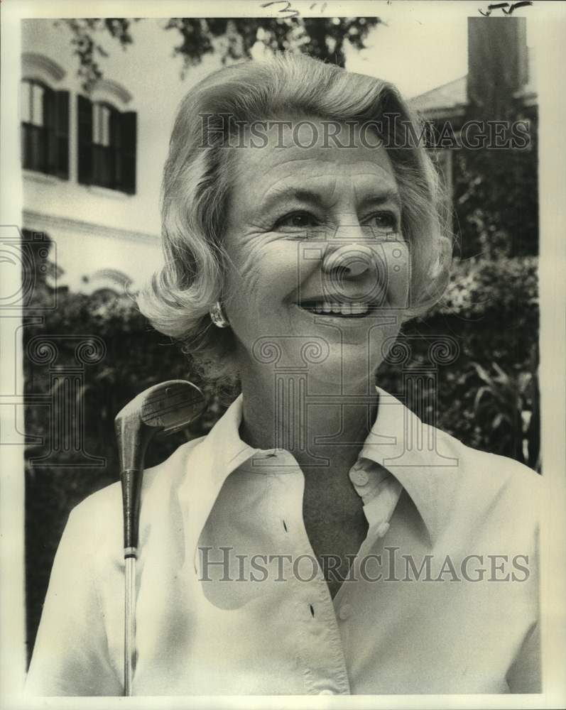 1976 Press Photo New Orleans city golf champion Mrs. Sam Israel - nos17773- Historic Images