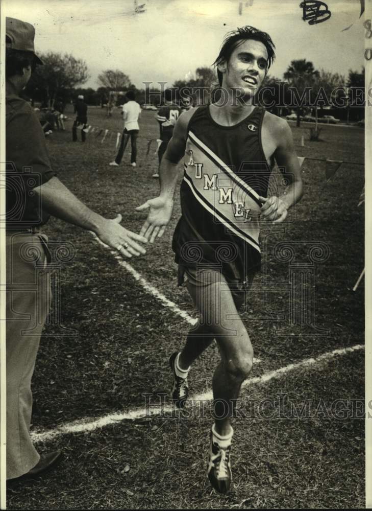 1981 Press Photo Rummel High state cross country champion Keith Iovine- Historic Images