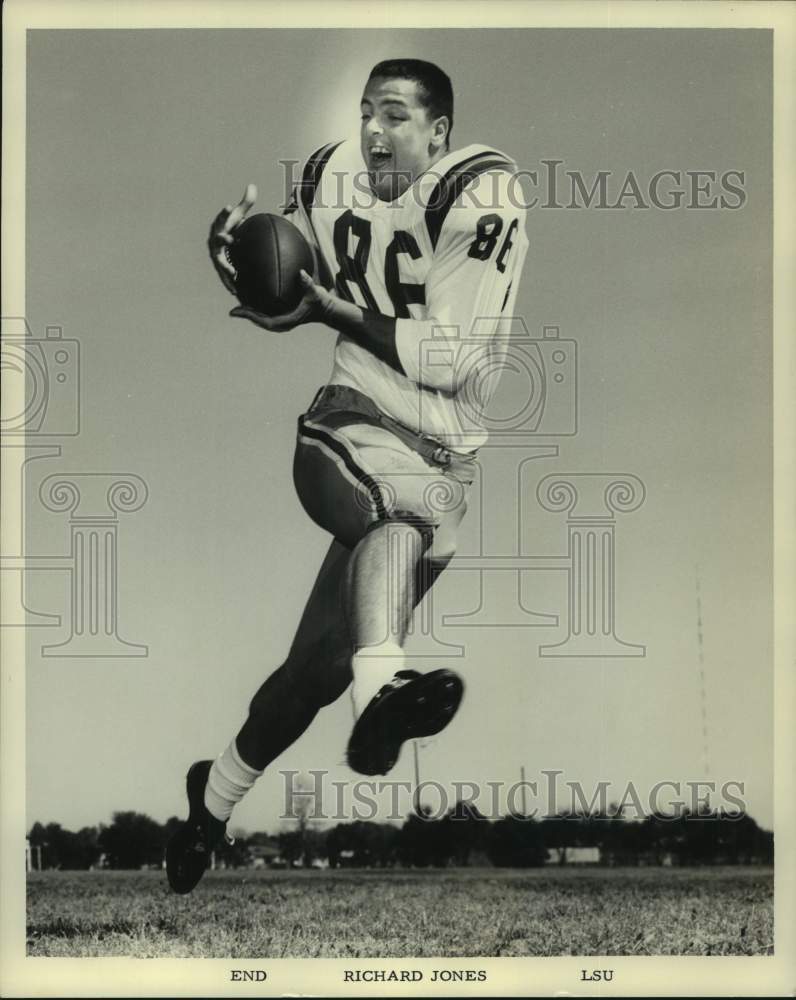 1964 Press Photo LSU college football player Richard Jones - nos18174- Historic Images