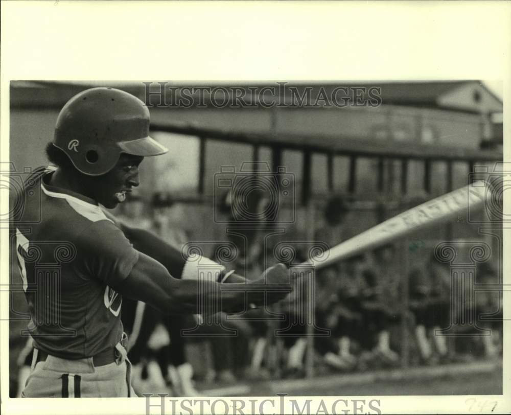 1982 Press Photo West Jefferson High baseball player Ben Julien - nos18393- Historic Images