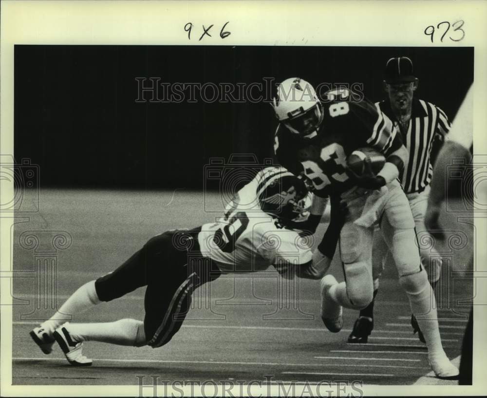 1982 Press Photo Rice and Tulane play college football - nos18486- Historic Images