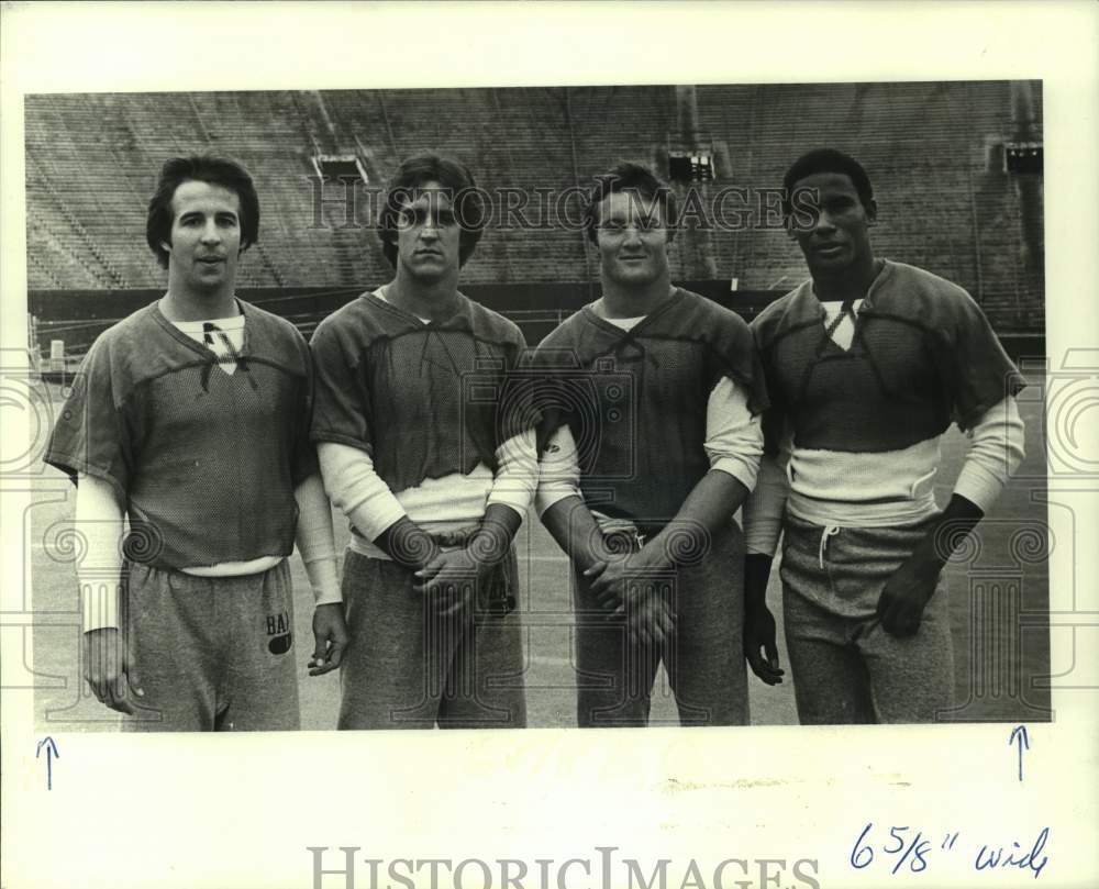 1978 Press Photo Football - Alabama&#39;s Four Running Backs - nos18627- Historic Images