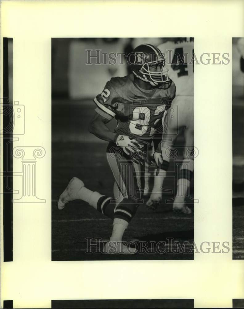 Press Photo Denver Broncos football player Vance Johnson - nos18809- Historic Images