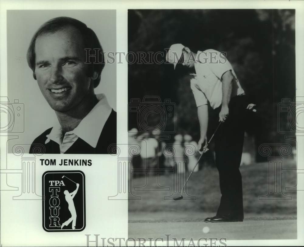 1984 Press Photo TPA Tour golfer Tom Jenkins - nos19030- Historic Images