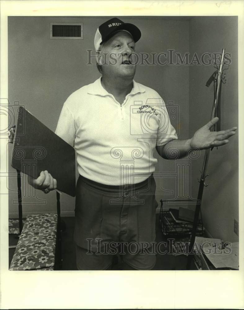 1980 Press Photo Bonnabel High football coach Zeph Jensen - nos19460- Historic Images