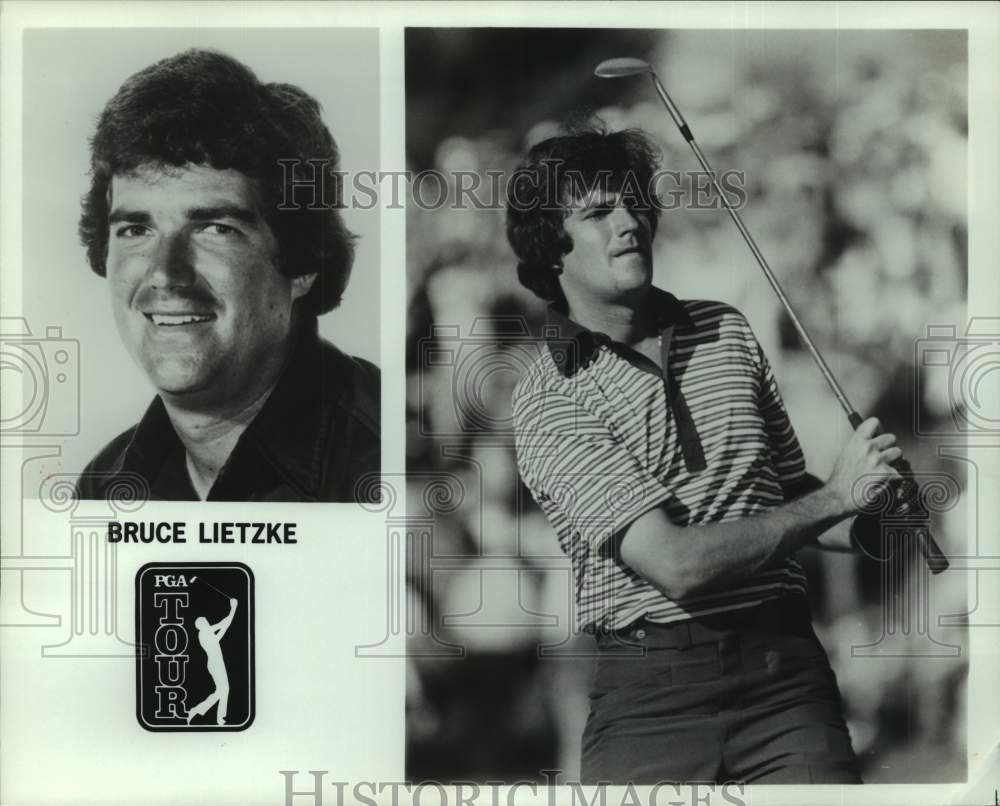 1984 Press Photo Golf - Bruce Lietzke on PGA Tour - nos19805- Historic Images