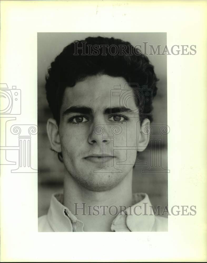 1991 Press Photo Basketball - Henry L&#39;Hoste of Rummel - nos19891