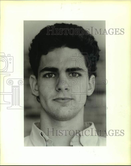 1991 Press Photo Basketball - Henry L'Hoste of Rummel - nos19891